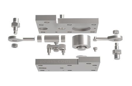 Kit di montaggio Celle di carico Minebea Intec PR6212 geass