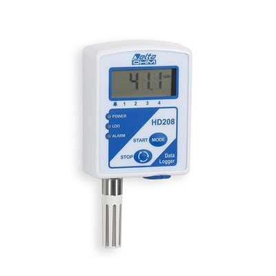 Minidatalogger di temperatura DeltaOhm HD208NTV LCD - GEASS Torino