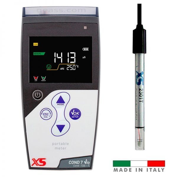 Conduttimetro Cond 7 VIO XS made in Italy con cella conducibilita  - GEASS Torino
