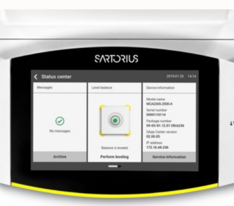 Sartorius Cubis II auto zero - GEASS Torino
