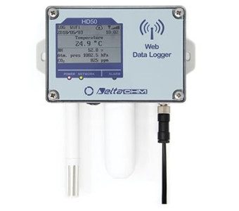 WEB datalogger Delta Ohm HD50 - GEASS Torino