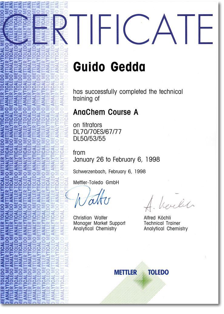 Corso AnaChem A_1998 g - GEASS Torino