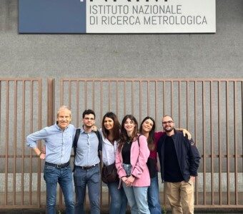 Lo staff di GEASS in visita all'Istituto Nazionale di Ricerca Metrologica