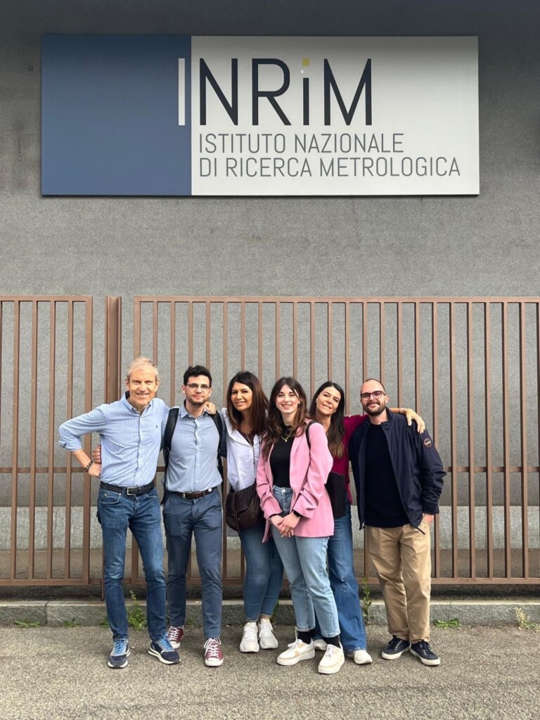 Lo staff di GEASS in visita all'Istituto Nazionale di Ricerca Metrologica