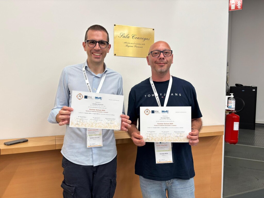 GEASS partecipa alla Summer School organizzata da Accredia Academy in collaborazione con l’Istituto Nazionale di Ricerca Metrologica (INRiM)