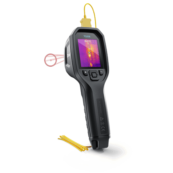 Termocamera IR a spot 24:1 con laser Bullseye e termocoppia tipo K - geass.hidoly.dev