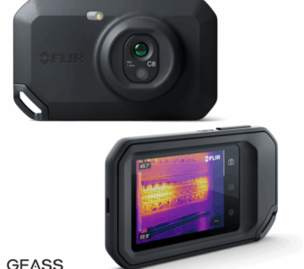 Nuova Termocamera compatta FLIR C8 - Alta risoluzione, display 3.5 pollici, miglioramento immagine - geas.com