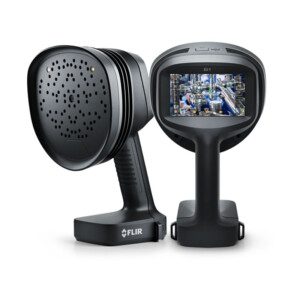 Telecamera acustica FLIR S1-LD per analisi perdite di aria compressa